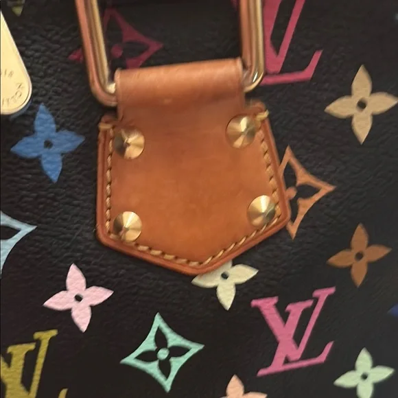 Louis Vuitton Black and Brown Satchel with Iconic Monogram - Picture 7 of 16